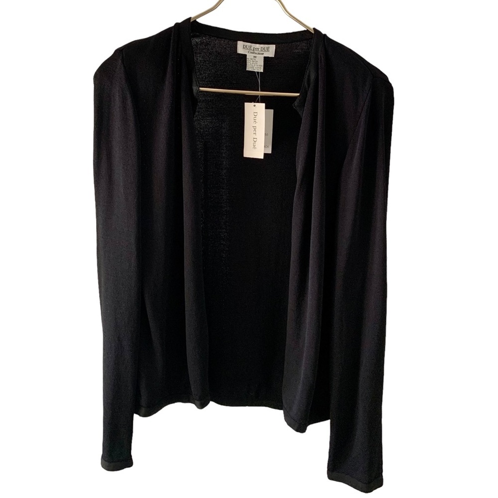Due Per Due Collection Women’s  Sweater Black Size M